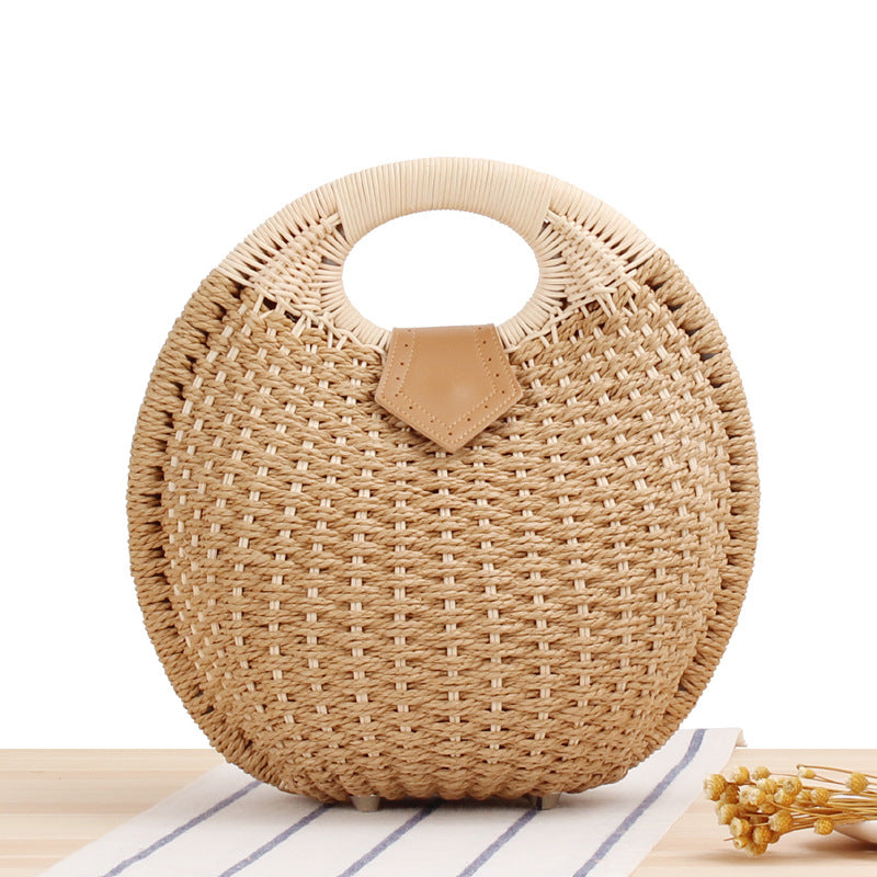 Veronica Rattan Handbag