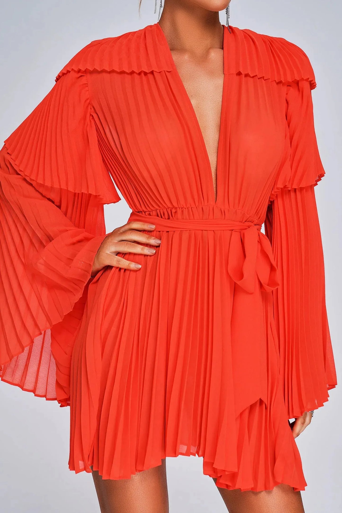 Sarah Pleated Dress