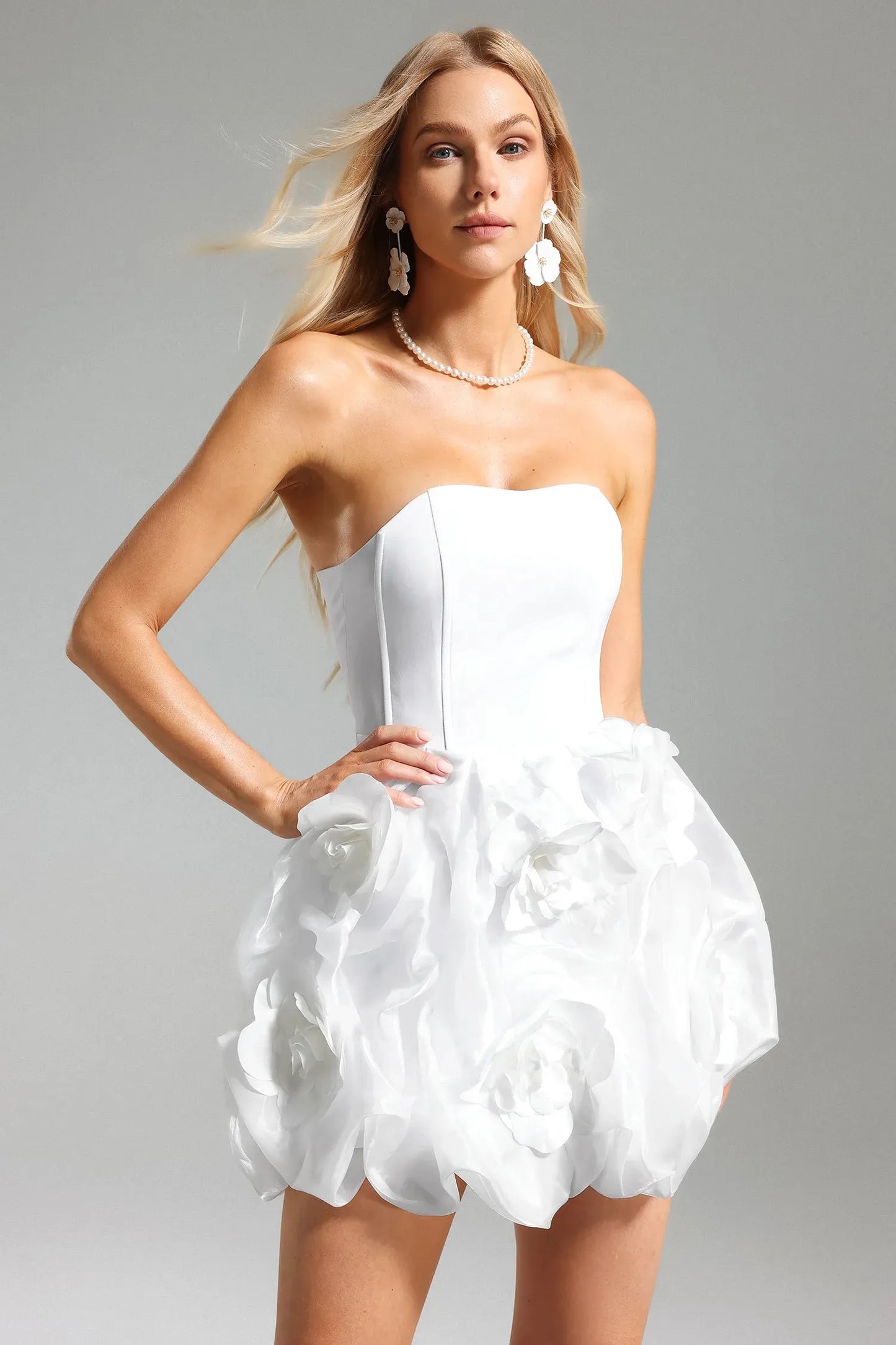 Bianca Bridal Mini Dress