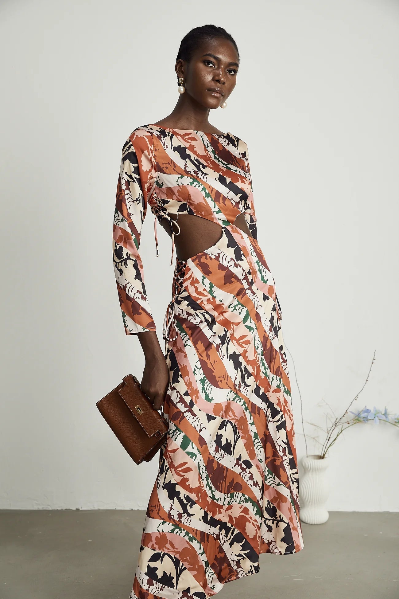 Noelle Ethnic Printed Dress