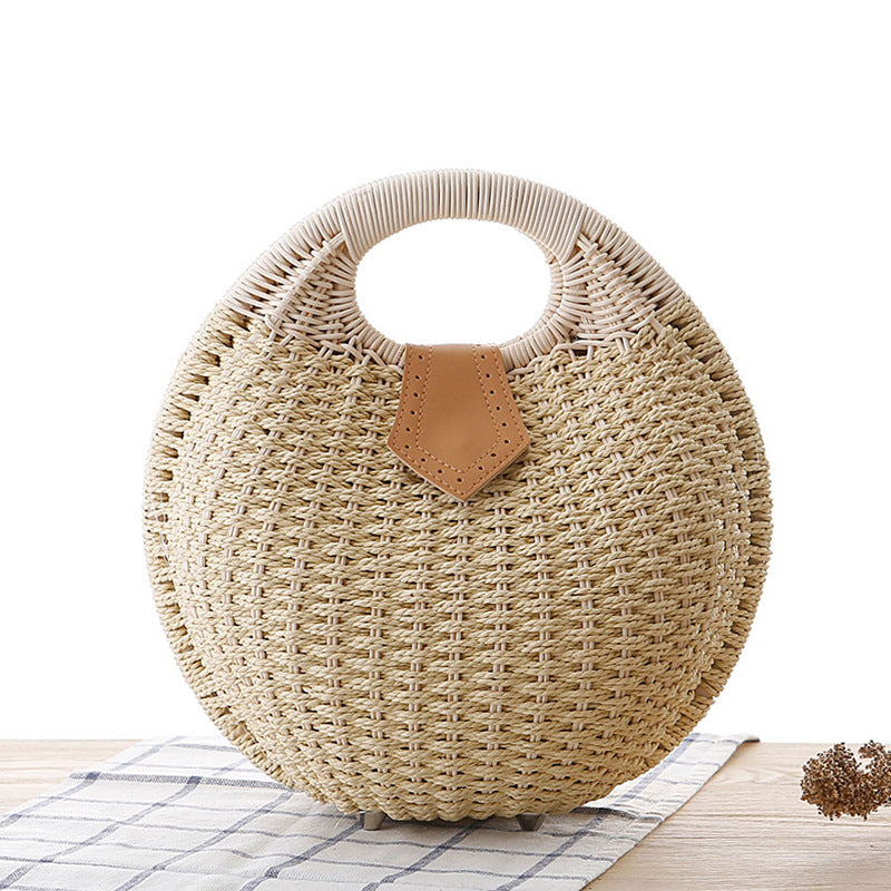 Veronica Rattan Handbag