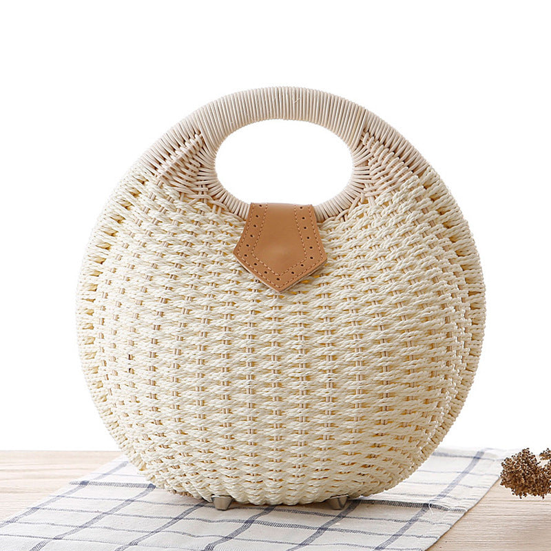 Veronica Rattan Handbag