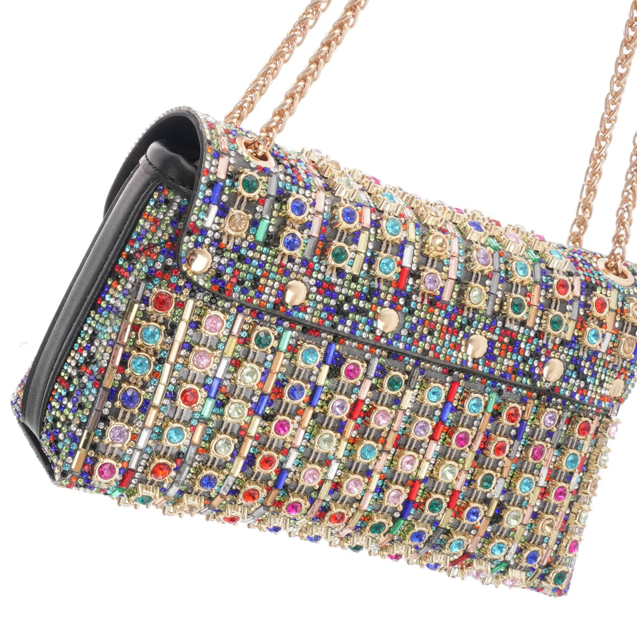 Ariana Crystal-Embellished Bag