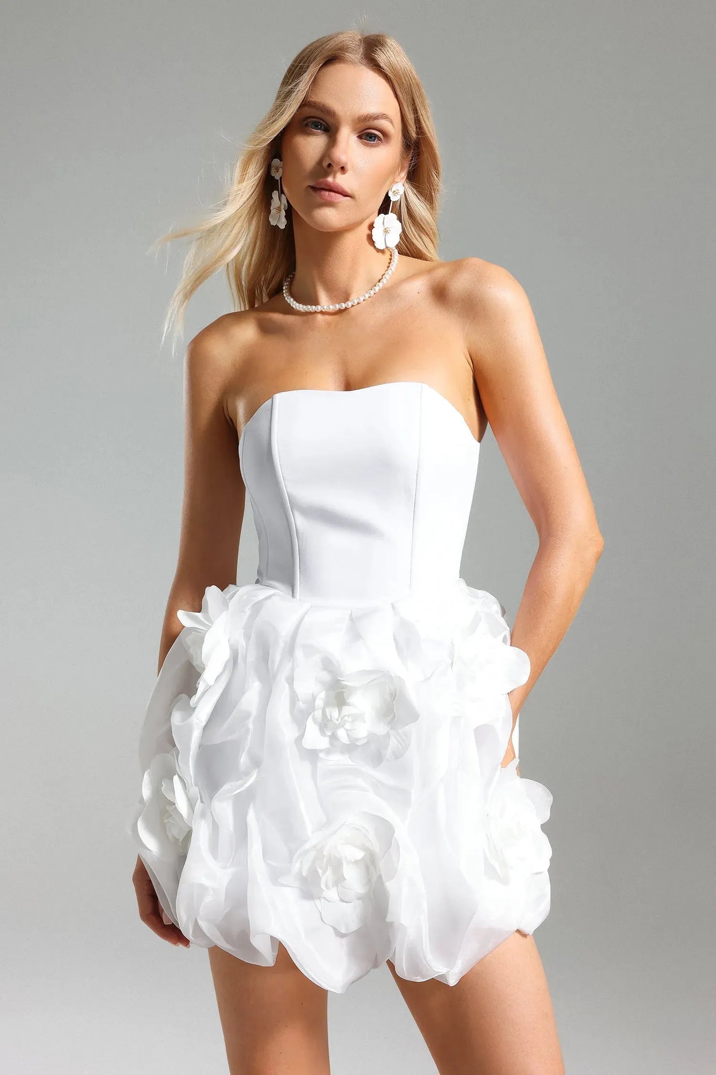 Bianca Bridal Mini Dress