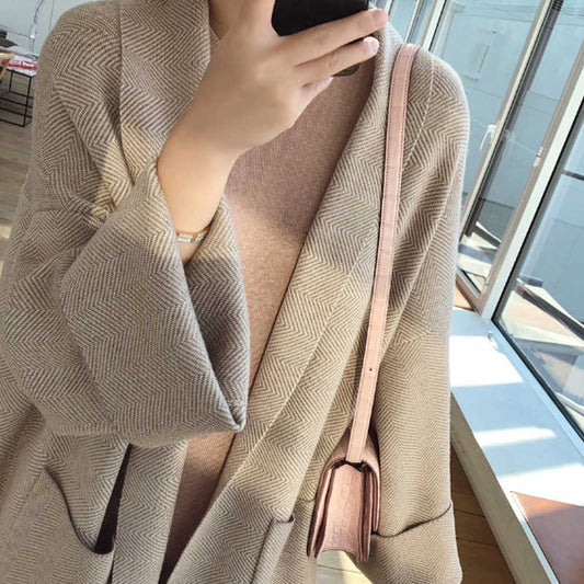 Long Knitted Cardigan