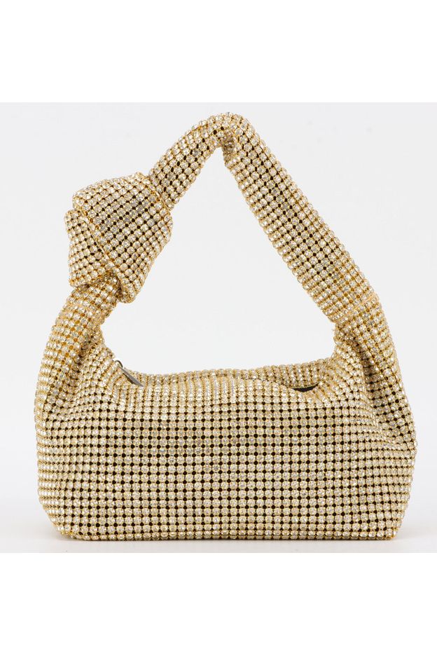 Bolso de cadena con diamantes Dua