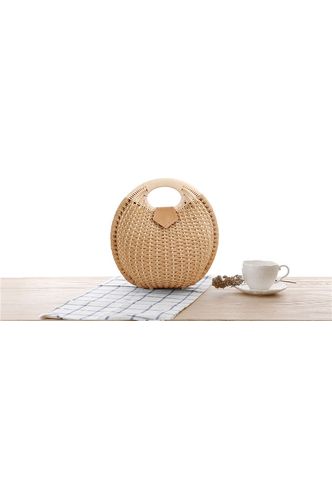 Veronica Rattan Handbag