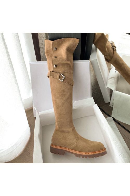 Barbara Suede Boots