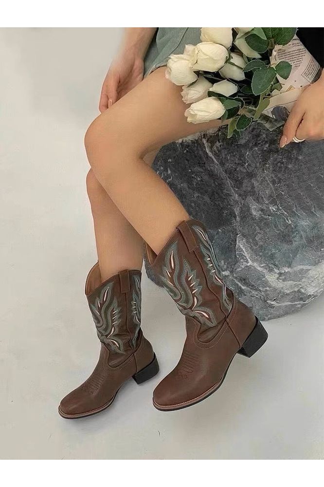 Dora Western Cowboy Boots