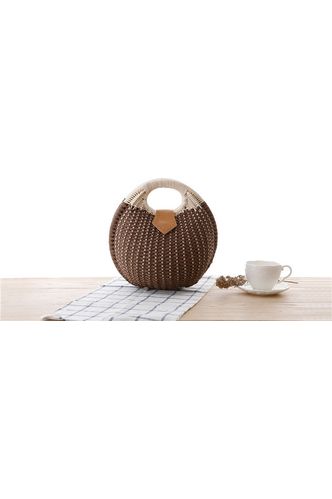 Veronica Rattan Handbag