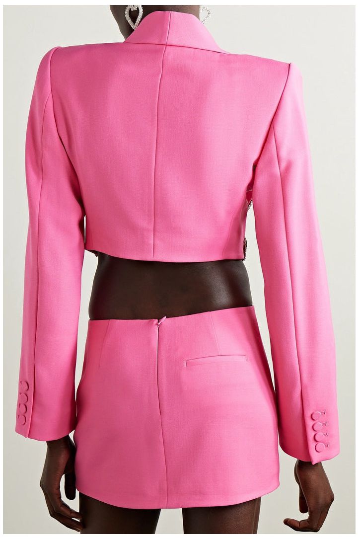 Orla Diamond Butterfly Crop Jacket/Skirt