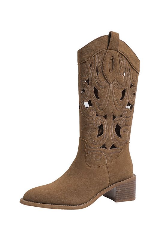 Lea Western Cowboy Boots