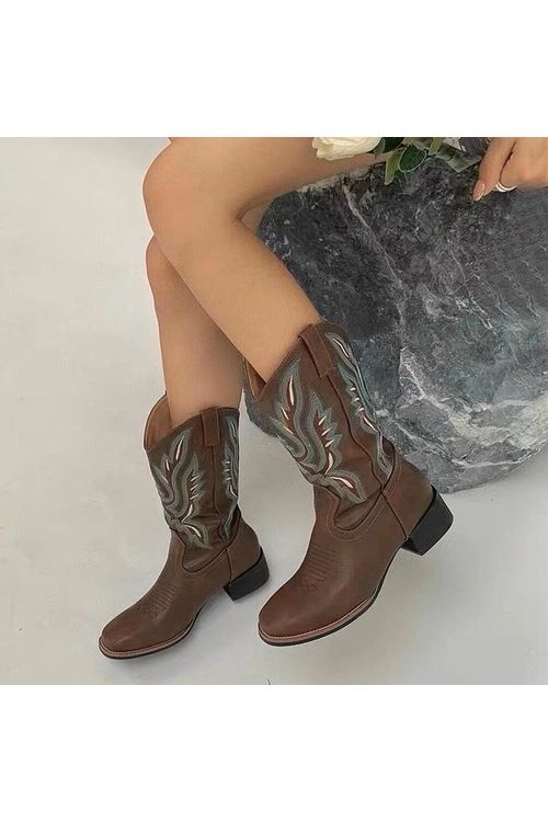 Dora Western Cowboy Boots